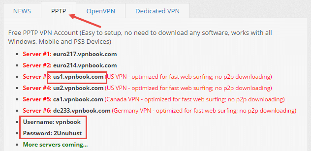 vpnbook-pptp-servername-username-password