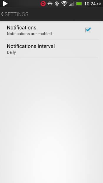 Meilleures notifications d'applications Android