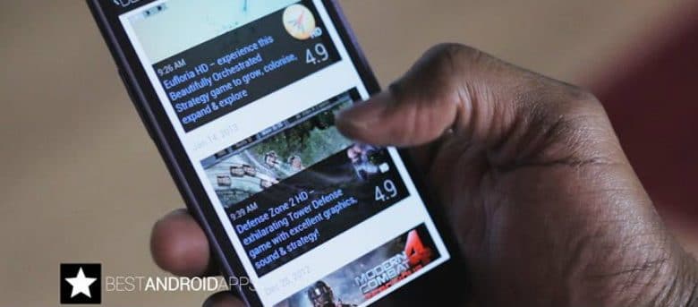 Utilisez « Meilleures applications Android » pour localiser les meilleures applications Android
