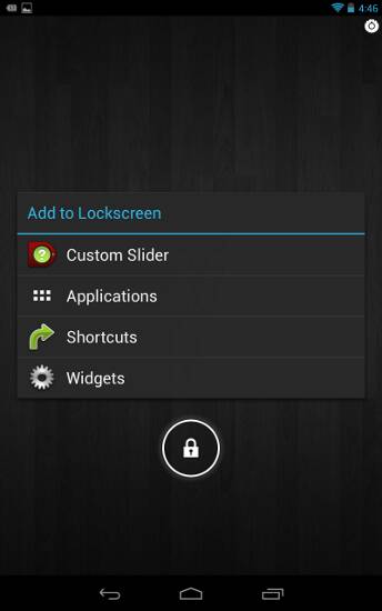 minimaliste-android-select-widget