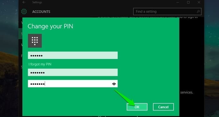 Windows 10-entrer-nouveau-PIN