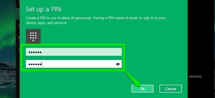 Windows 10-Entrez-le-PIN