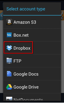FolderSync-Lite-App-select-account-type-dropbox