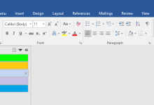 Ajouter des onglets à l'interface Microsoft Office dans Windows