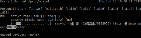 linux-raid-progress