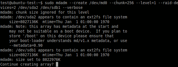 linux-raid-confirmation