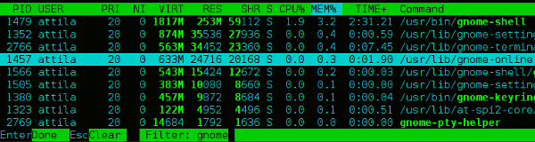 htop-filtre