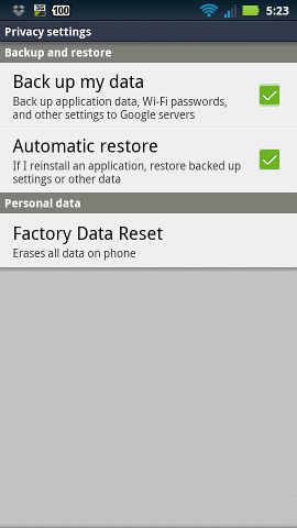 android-maintanence-master-reset