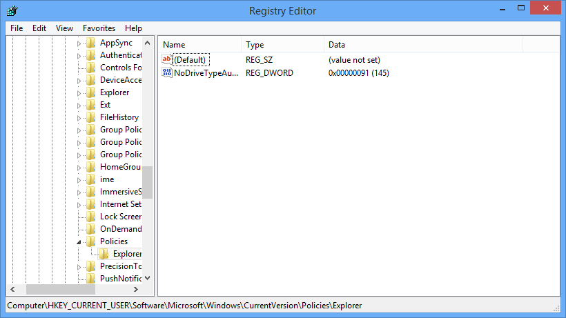 Windows-autoplay-target-key