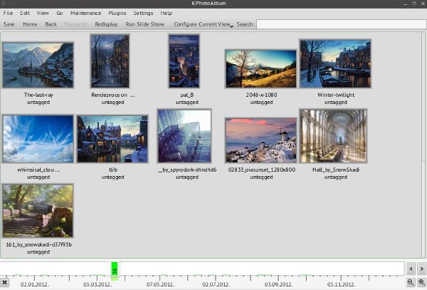 kphotoalbum-timeline-view