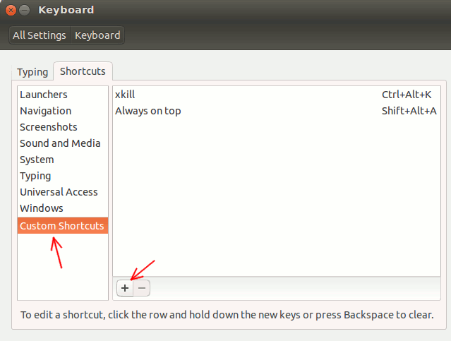 ubuntu-nouveaux-raccourcis-personnalisés