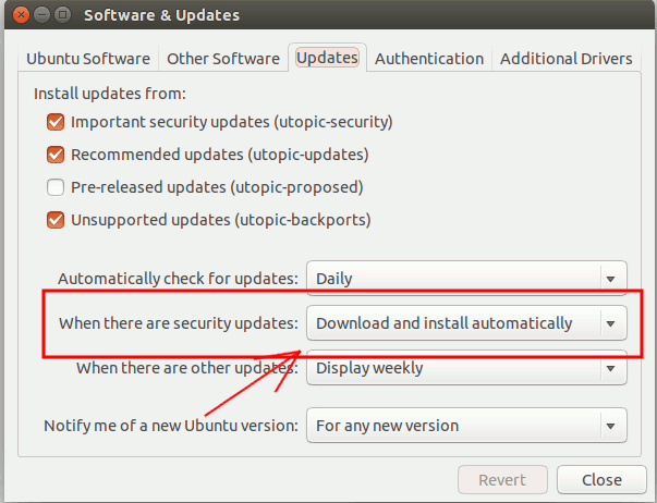 ubuntu-software-auto-update