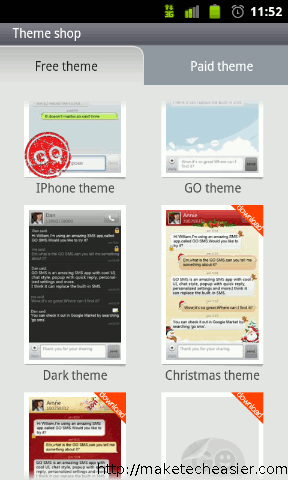 messagerie-apps-go-sms-thèmes