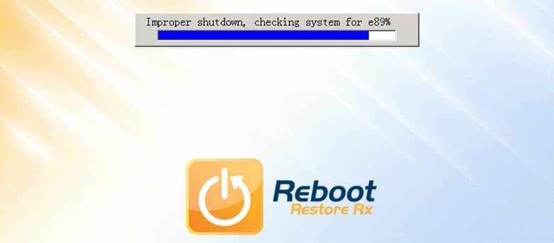 Reboot Restore Rx - Restaurer le système Windows automatiquement