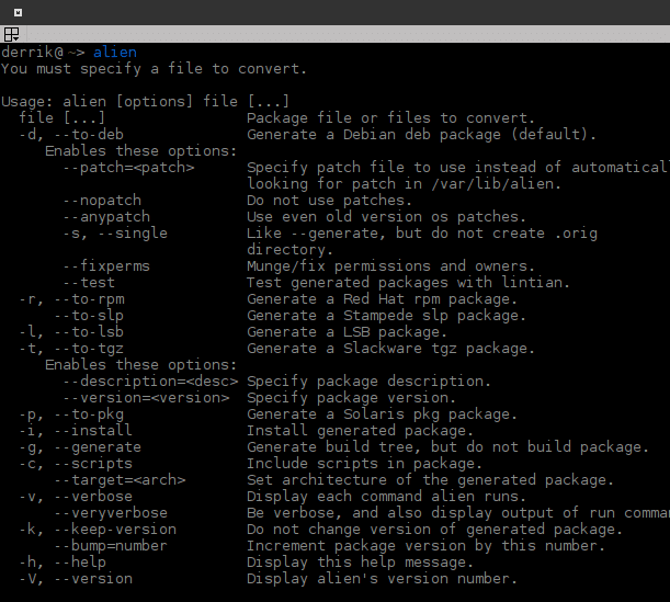 convertir-deb-en-rpm-alien-options