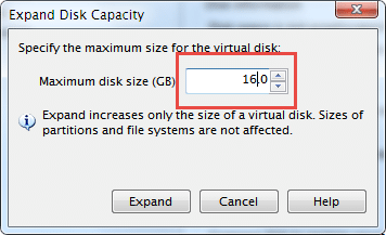 développer-vmware-disk-entrer-espace-disque