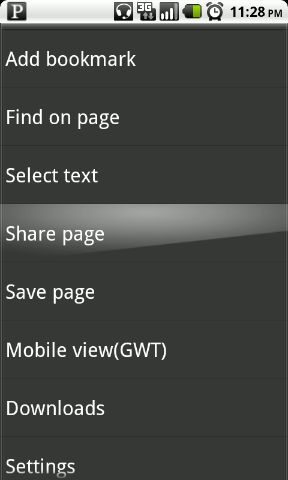 android2cloud-share-menu