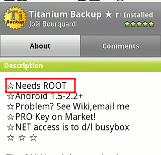 android-besoin-racine