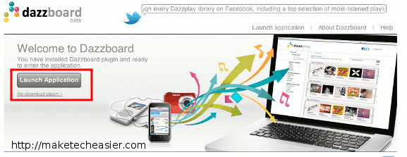 syncandroid-dazzboard-launch-app