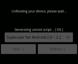 universalandroot-unrooting