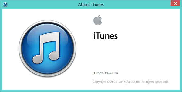 iTunes11-À propos d'iTunes