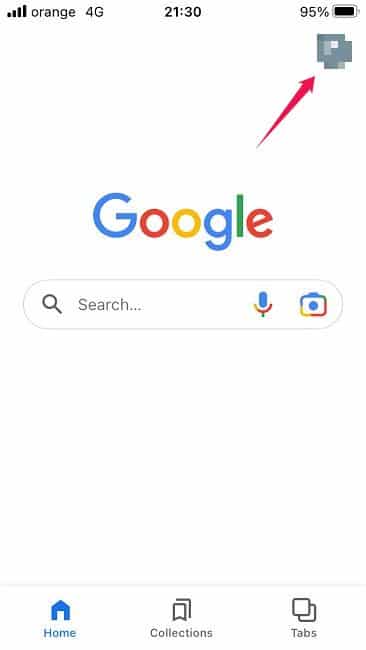 Comment changer l'image de profil Ios de l'arrière-plan Google