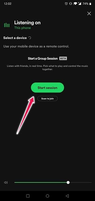 Comment créer une session de groupe de liste de lecture Spotify Blend Commencez à écouter