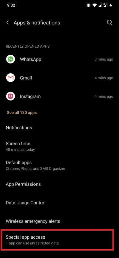 Les notifications Android émettent des autorisations d'application