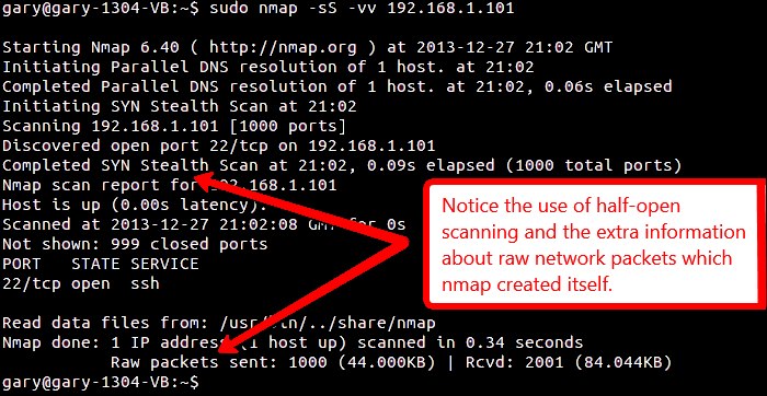 nmap-sS