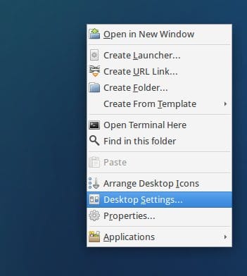 xfce-desktop-settings