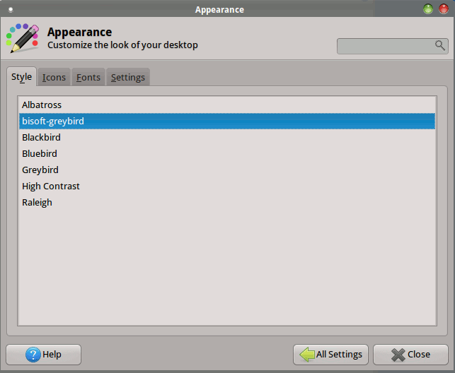 xfce-change-apparence-style