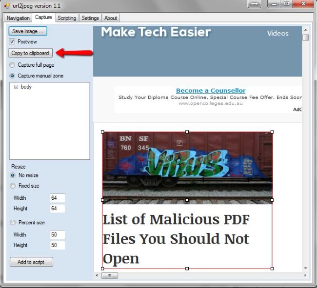 URL2JPEG-Capture-MTE-Manual-Zone-Copy-To-Clipboard