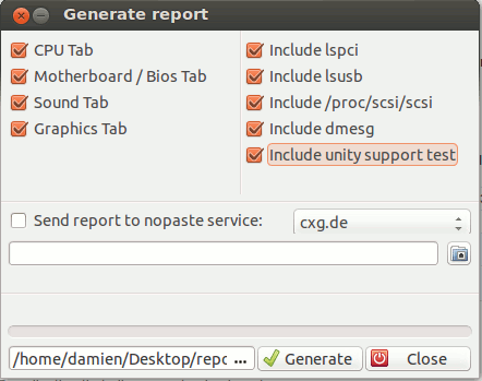 i-nex-generate-report