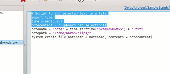 autokey-scripting-selecttext