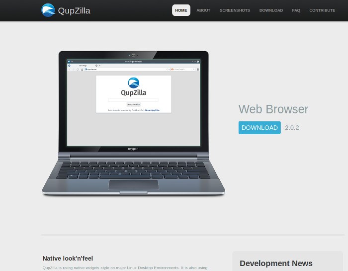 Linux-navigateurs-QupZilla