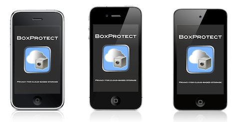 BoxProtect pour mobile - Application iOS pour iPhone et iPod Touch.