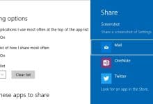 Comment activer l'option "Partager les paramètres" dans l'application Paramètres Windows 10