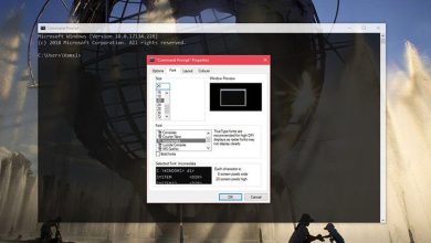 Comment ajouter des polices personnalisées à l'invite de commande dans Windows 10