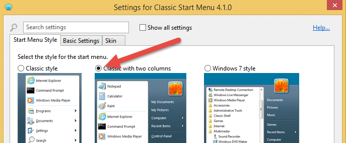 windows-xp-look-classic-start-menu