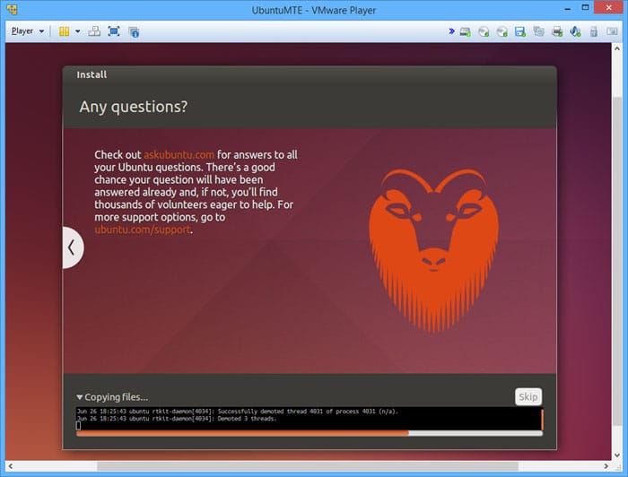 vmware-player-ubuntu-installation