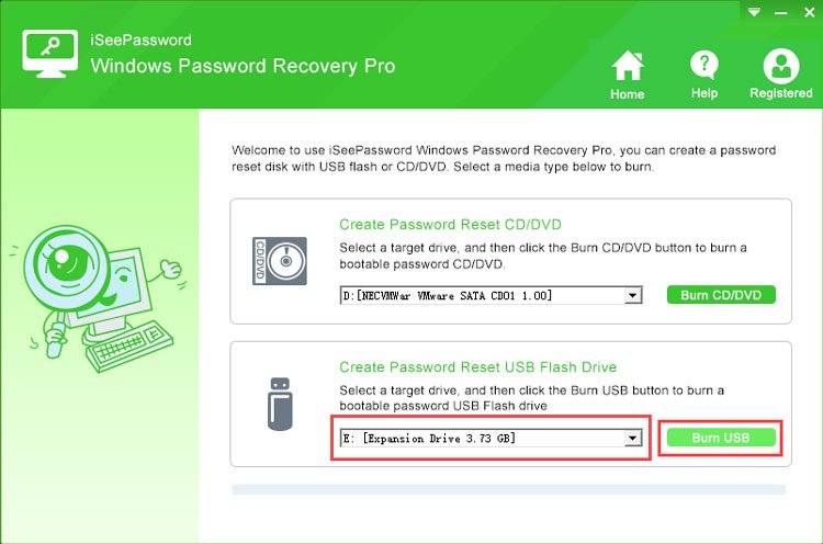 Iseepassword-select-usb-drive Iseepassword-select-usb-drive