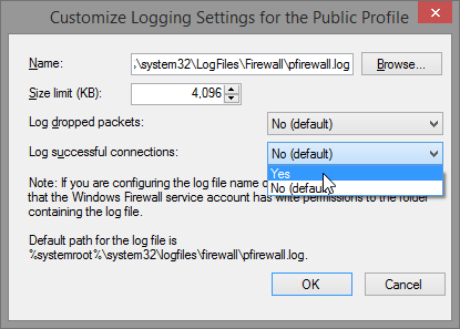 firewall-logs-customize-settings