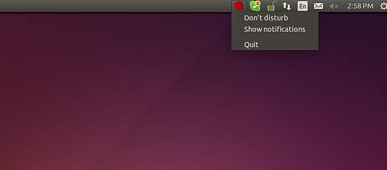 Désactiver les notifications dans Ubuntu à l'aide de NoNotifications