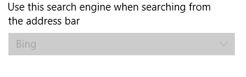 Personnalisez le moteur de recherche dans Microsoft Edge.