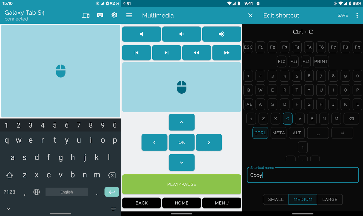 Clavier Souris Bluetooth sans serveur