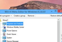 Modifiez facilement le menu Win + X dans Windows 8 pour augmenter votre productivité