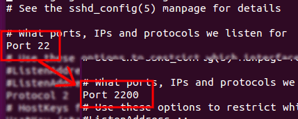 secure-ssh-change-port-number