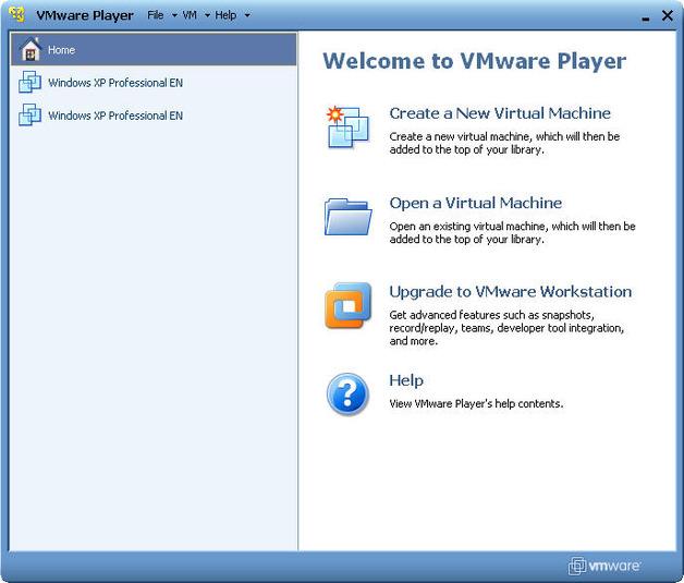 logiciel de machine virtuelle windows 10 vmware player